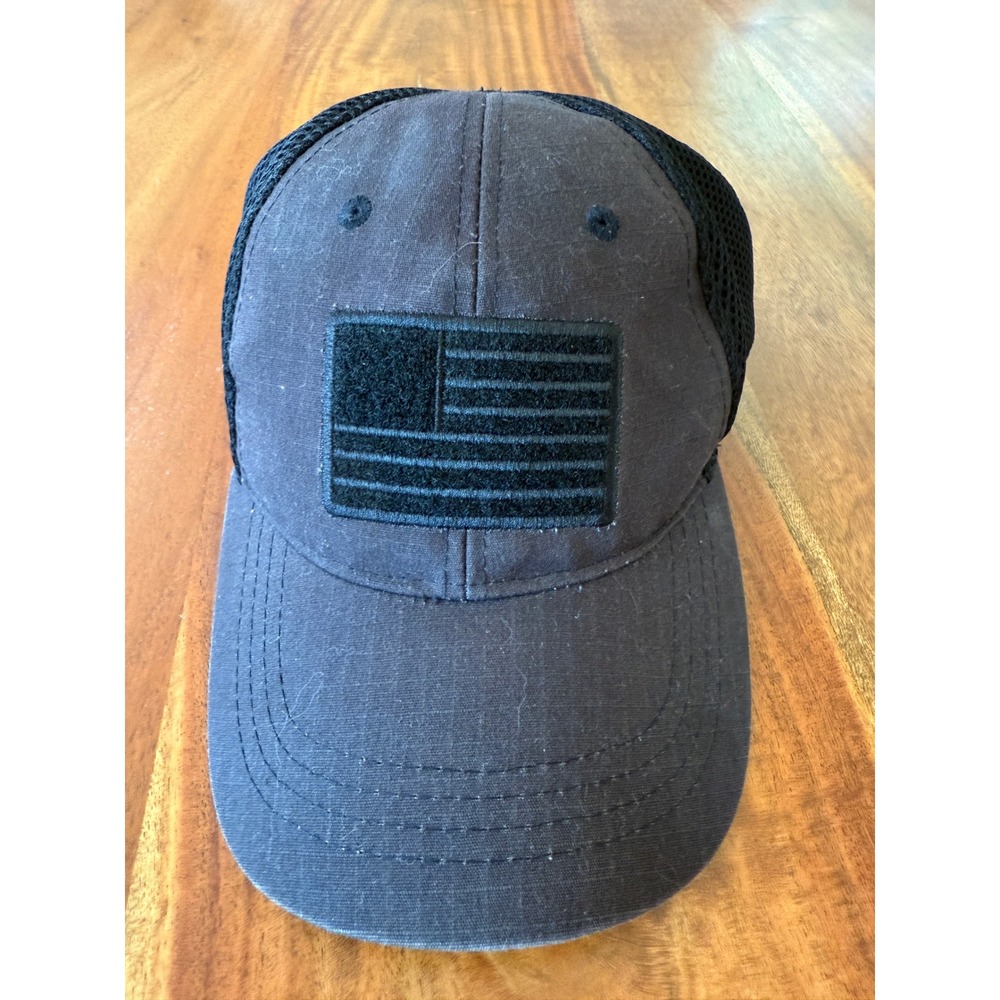 Highland Tactical Hat American Flag‎ Patch Tactical Operator Mesh Back Cap